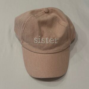 Mud Pie Blush Sister Cap
